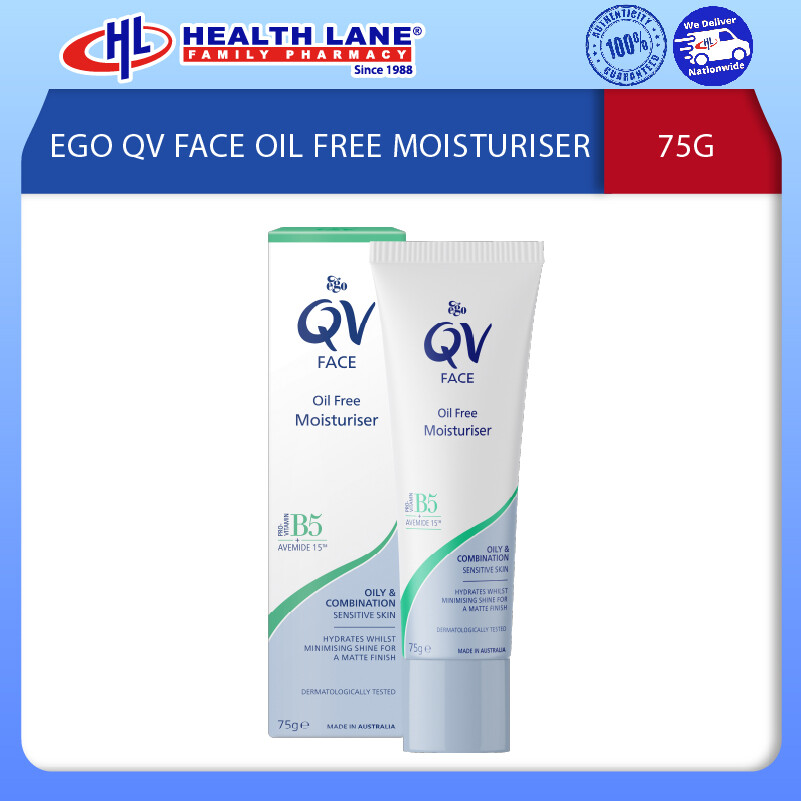EGO QV MUKA MINYAK FREE PELEMBAP - 75G